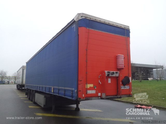 Auflieger mit Pritsche & Plane Schmitz Cargobull Semitrailer Curtainsider Standard