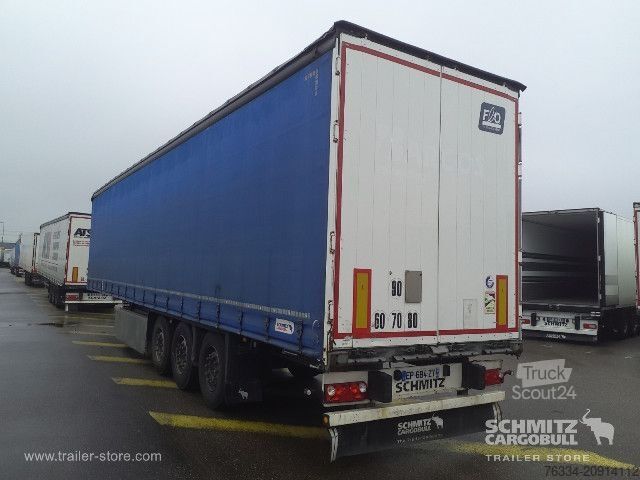 Auflieger mit Pritsche & Plane Schmitz Cargobull Semitrailer Curtainsider Standard