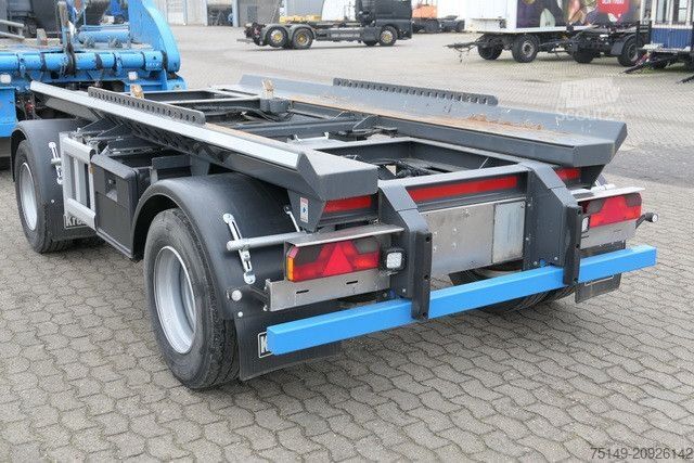 Rulonvežis priekaba HÜFFERMANN HMA 18.12, Container, Absetzmulde, BPW, Luftfed.