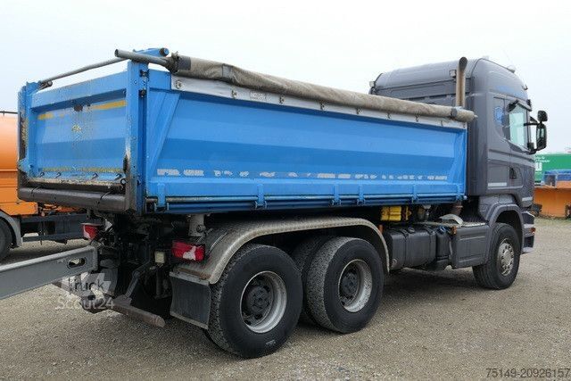 Tipvogn SCANIA R 580 6x4, Meiller, Bordmatik, Klima, Hydr. AHK