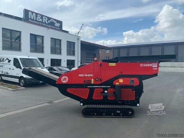 друго  Red Rhino 5000 PLUS Backenbrecher mit Aufgabebun