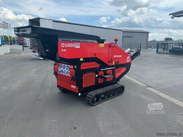 друго  Red Rhino 5000 PLUS Backenbrecher mit Aufgabebun