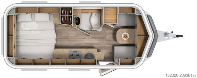 Caravana HYMER/ERIBA Touring 630 SCHLAFDACH, MARKISE, BACKOFEN