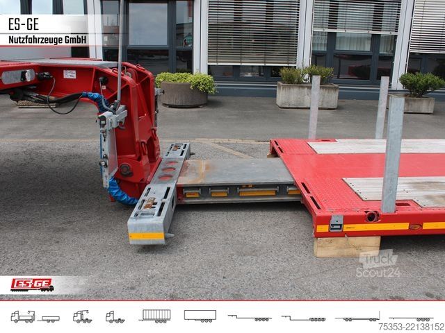 Alçak şasi dorse FAYMONVILLE MAX510 Tiefbett 2x10 t