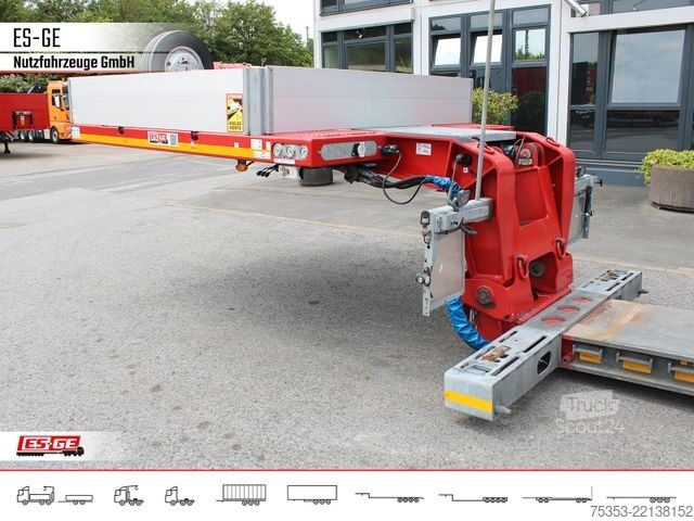 Alçak şasi dorse FAYMONVILLE MAX510 Tiefbett 2x10 t