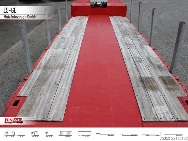 Alçak şasi dorse FAYMONVILLE MAX510 Tiefbett 2x10 t