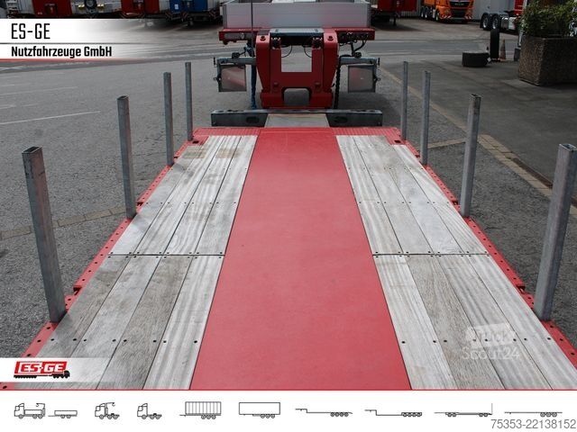 Alçak şasi dorse FAYMONVILLE MAX510 Tiefbett 2x10 t