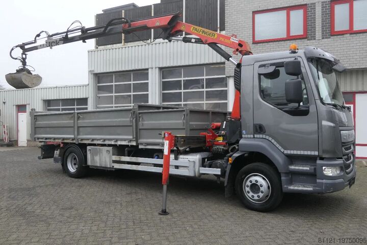 Kipper met kraan DAF LF 230 | PALFINGER PK9001 | Remote Control | 92...