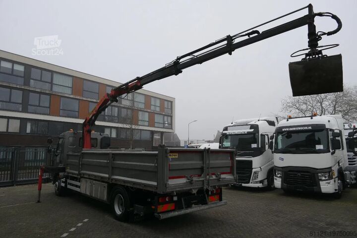 Kipper met kraan DAF LF 230 | PALFINGER PK9001 | Remote Control | 92...