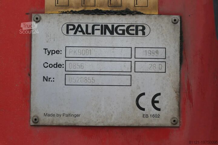 Kipper met kraan DAF LF 230 | PALFINGER PK9001 | Remote Control | 92...