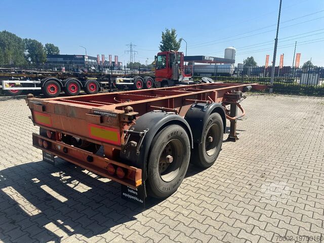 Containertransport SHLADOT BPW + BLAD / SPRING / BLATT / LAMES, 20FT