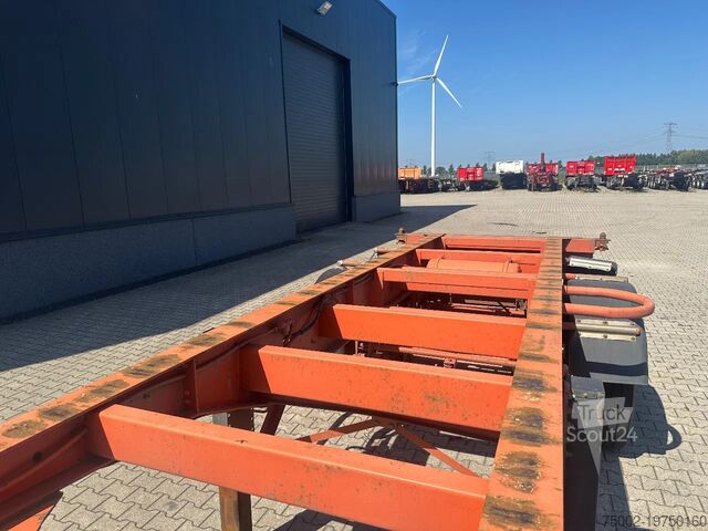 Containertransport SHLADOT BPW + BLAD / SPRING / BLATT / LAMES, 20FT