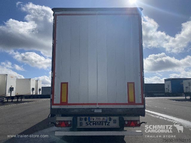 Open oplegger met zeil Schmitz Cargobull Semitrailer Curtainsider Standard