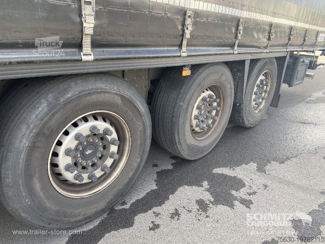 Open oplegger met zeil Schmitz Cargobull Semitrailer Curtainsider Standard