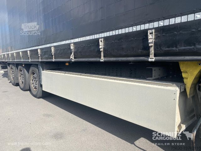 Open oplegger met zeil Schmitz Cargobull Semitrailer Curtainsider Standard