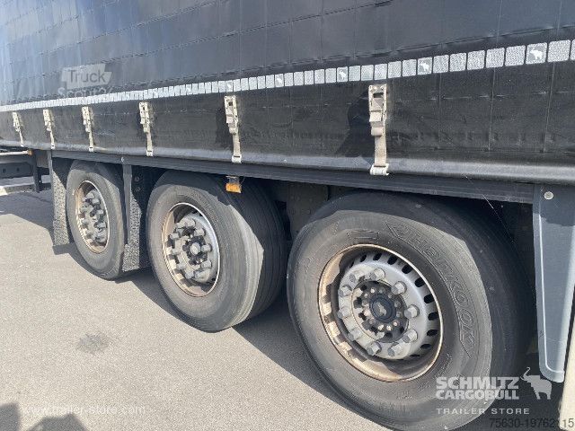 Open oplegger met zeil Schmitz Cargobull Semitrailer Curtainsider Standard