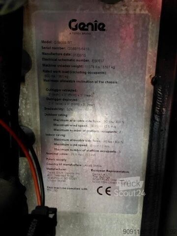 Scherenhebebühne Genie GS-4069 RT OR