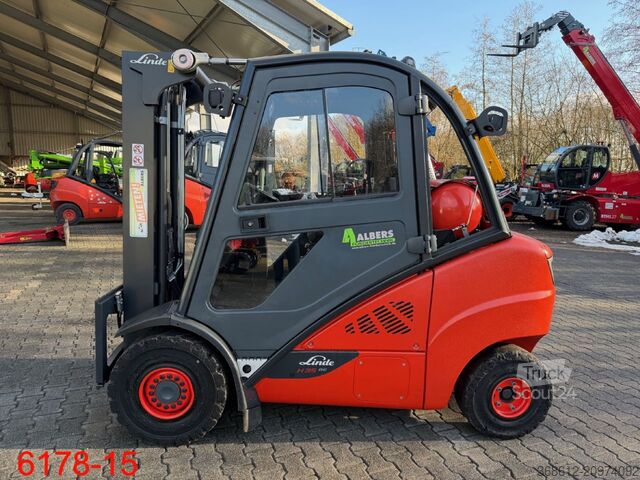 Frontgaffeltruck Linde H 35 T 02 EVO