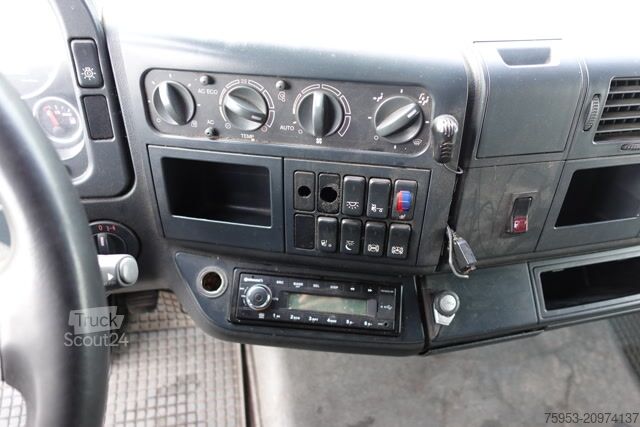 Tenteli düz yataklı kamyon MAN 18.400 TGA XLX Intarder LBW / Ladebordwand