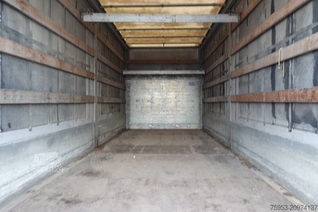 Tenteli düz yataklı kamyon MAN 18.400 TGA XLX Intarder LBW / Ladebordwand