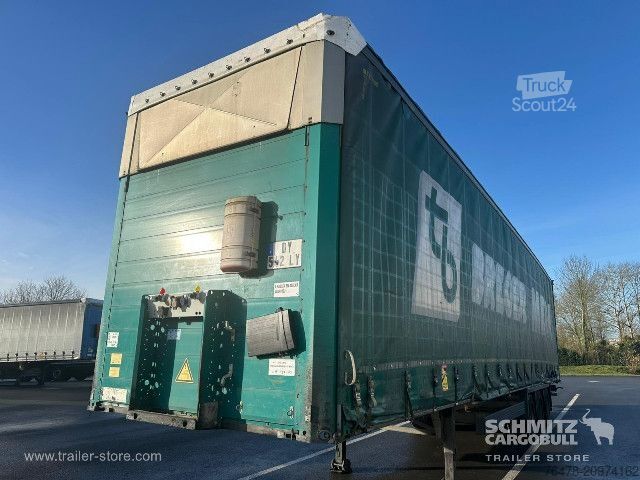 Auflieger mit Pritsche & Plane Schmitz Cargobull Curtainsider Mega