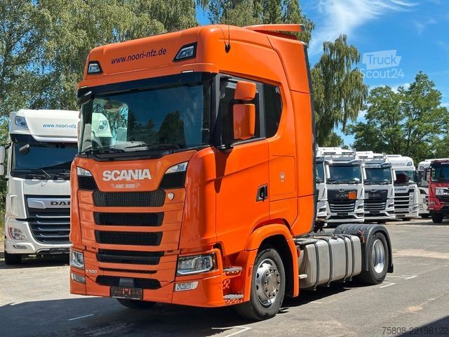 Стандартный седельный тягач SCANIA S500 Retarder Tank 1000L ACC Standklima