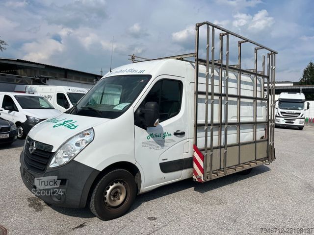 Bestelwagen met verhoogd dak OPEL Movano B Kasten L2H2 Klima mit Glasgestell