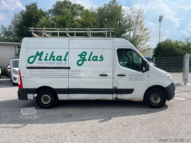 Bestelwagen met verhoogd dak OPEL Movano B Kasten L2H2 Klima mit Glasgestell