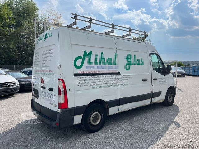 Bestelwagen met verhoogd dak OPEL Movano B Kasten L2H2 Klima mit Glasgestell