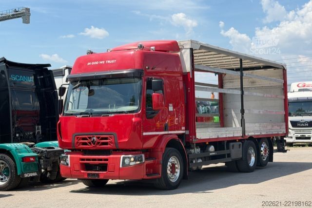 شاحنة مسطحة RENAULT Wide 26.430 6x2