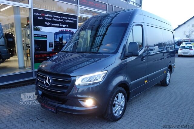 Fourgon tôlé mercedes-benz Sprinter 319 CDI V6 L2H2 LED/STDHZG/ALU/KAM