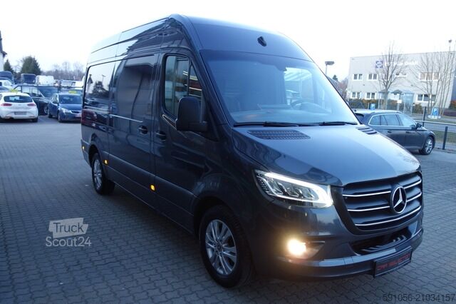 Fourgon tôlé mercedes-benz Sprinter 319 CDI V6 L2H2 LED/STDHZG/ALU/KAM