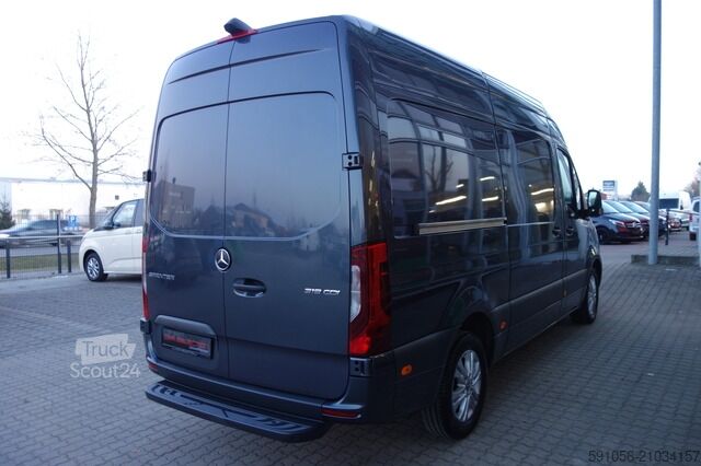 Fourgon tôlé mercedes-benz Sprinter 319 CDI V6 L2H2 LED/STDHZG/ALU/KAM