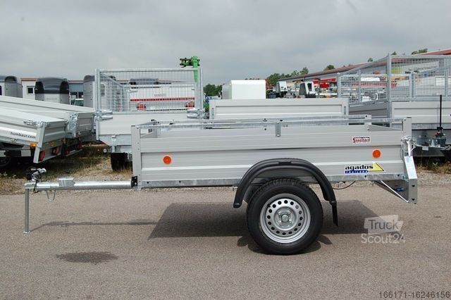 Automašīnas piekabe AGADOS VZ 21 - 750kg Alu Transportanhänger