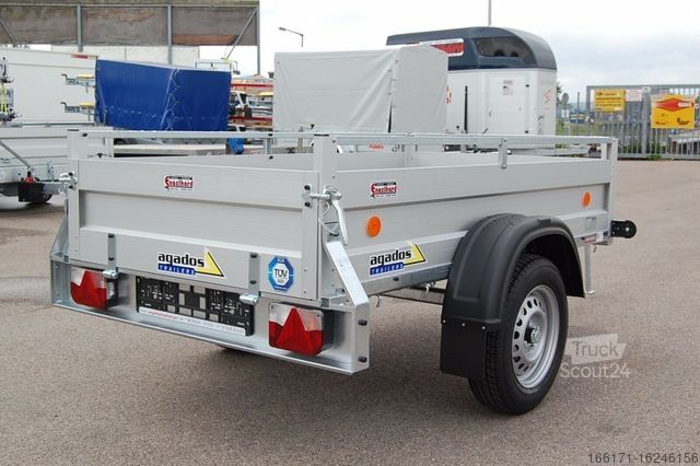 Automašīnas piekabe AGADOS VZ 21 - 750kg Alu Transportanhänger