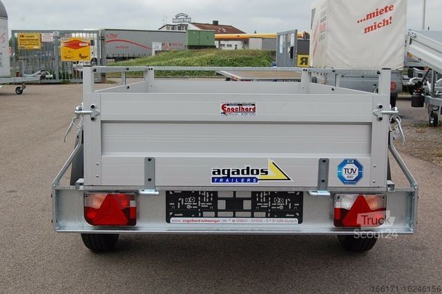 Automašīnas piekabe AGADOS VZ 21 - 750kg Alu Transportanhänger