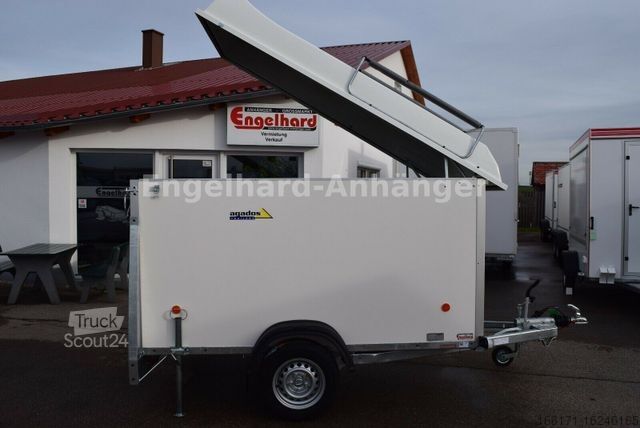 Reboque de caixa AGADOS VZ26 Multi O-1300kg  250x125x140 Kofferanhänger