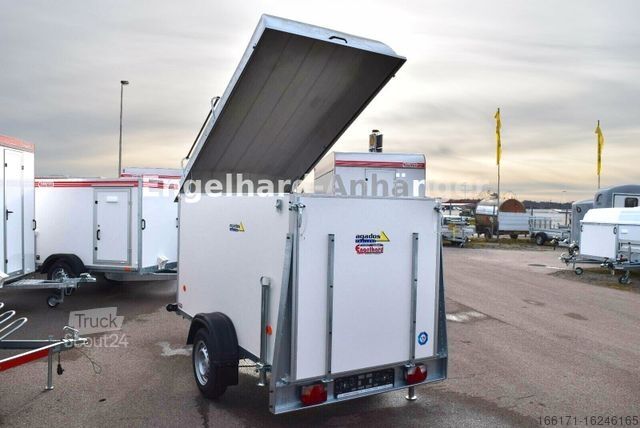 Reboque de caixa AGADOS VZ26 Multi O-1300kg  250x125x140 Kofferanhänger