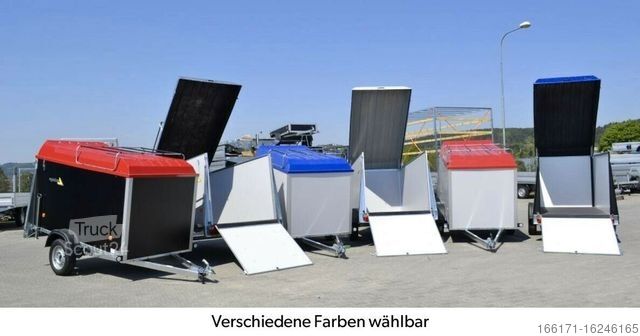 Reboque de caixa AGADOS VZ26 Multi O-1300kg  250x125x140 Kofferanhänger