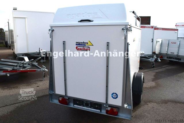 Reboque de caixa AGADOS VZ26 Multi O-1300kg  250x125x140 Kofferanhänger