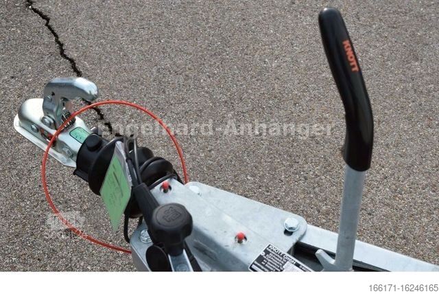 Reboque de caixa AGADOS VZ26 Multi O-1300kg  250x125x140 Kofferanhänger