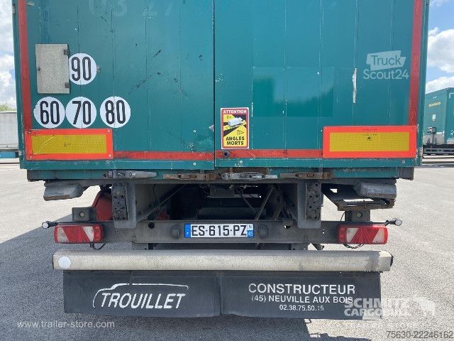 Gesloten oplegger Trouillet Semitrailer Dryfreight Standard