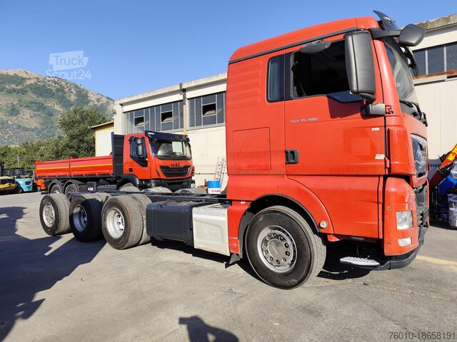 Camion plateau MAN TGS 35.480