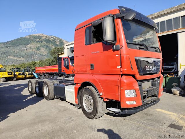 Camion plateau MAN TGS 35.480