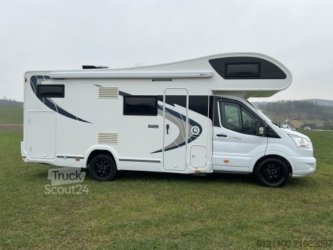 Alkovhusbil Chausson Alkoven C714GA 4,1 to Luftf. Klima