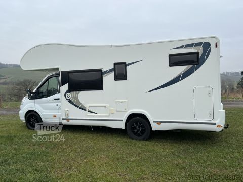Alkovhusbil Chausson Alkoven C714GA 4,1 to Luftf. Klima