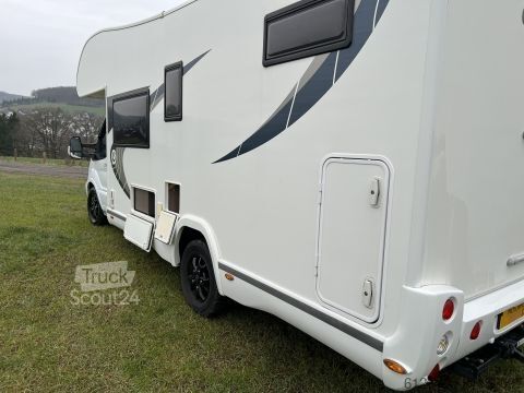 Alkovhusbil Chausson Alkoven C714GA 4,1 to Luftf. Klima