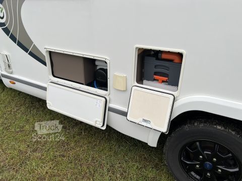 Alkovhusbil Chausson Alkoven C714GA 4,1 to Luftf. Klima