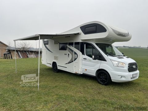 Alkovhusbil Chausson Alkoven C714GA 4,1 to Luftf. Klima