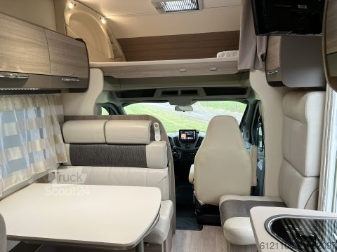 Alkovhusbil Chausson Alkoven C714GA 4,1 to Luftf. Klima